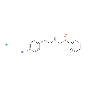 (alphaR)-alpha-[[[2-(4-Aminophenyl)ethyl]amino]methyl]benzenemethanol hydrochloride